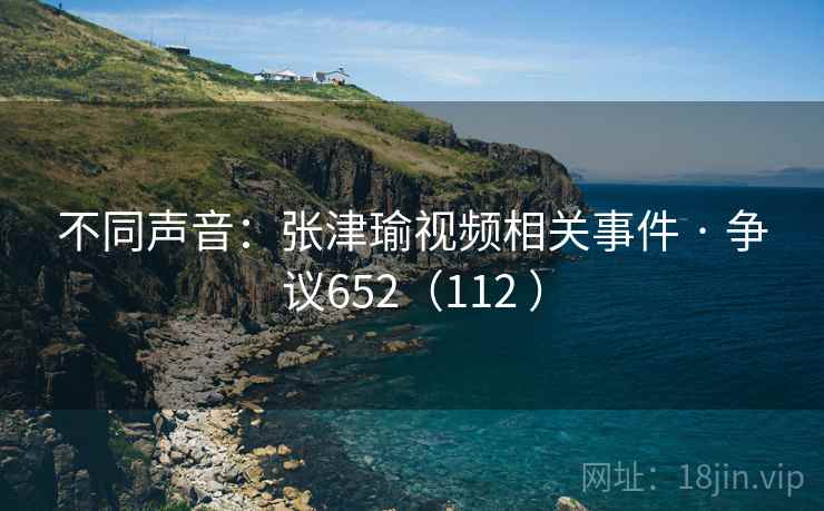 不同声音：张津瑜视频相关事件 · 争议652（112 ）  第2张
