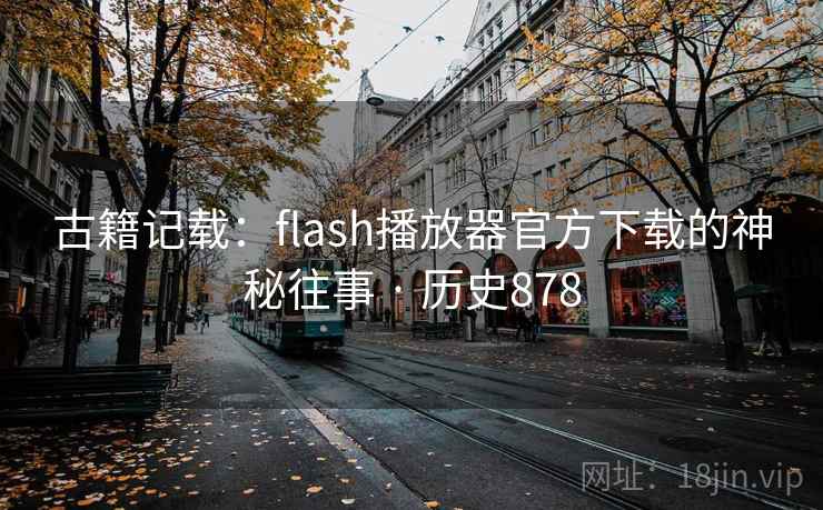 古籍记载：flash播放器官方下载的神秘往事 · 历史878  第2张