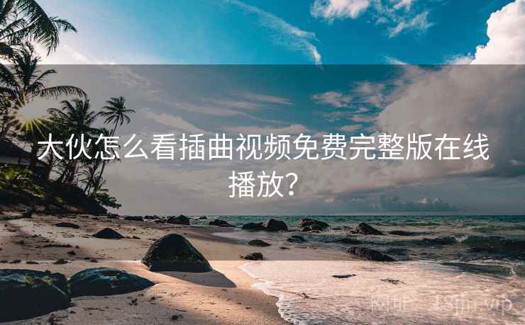 大伙怎么看插曲视频免费完整版在线播放？  第2张